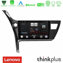 Lenovo Thinkplus Series 4Core Android15 2+32GB  Toyota Corolla 2017-2018 Navigation Multimedia Tablet 10" Με Carplay & Android Auto