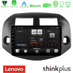 Lenovo Thinkplus Series 4Core Android15 2+32GB  Toyota Rav4 2006-2012 Navigation Multimedia Tablet 10" Με Carplay & Android Auto