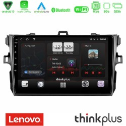 Lenovo Thinkplus Series 4Core Android15 2+32GB Toyota Corolla 2007-2012 Navigation Multimedia Tablet 9" Με Carplay & Android Auto Lenovo Thinkplus Series 4Core Android15 2+32GB Toyota Corolla 2007-2012 Navigation Multimedia Tablet 9" Με Carplay & Android Auto