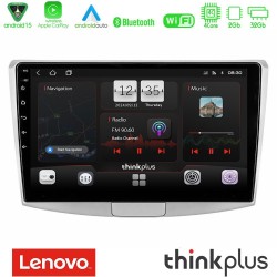 Lenovo Thinkplus Series 4Core Android15 2+32GB  VW Passat Navigation Multimedia Tablet 10" Με Carplay & Android Auto