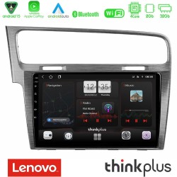 Lenovo Thinkplus Series 4Core Android15 2+32GB  VW GOLF 7 Navigation Multimedia Tablet 10" Με Carplay & Android Auto