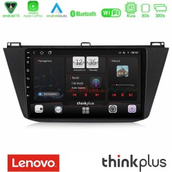 Lenovo Thinkplus Series 4Core Android15 2+32GB  Vw Tiguan 2016-2022 Navigation Multimedia Tablet 10" Με Carplay & Android Auto