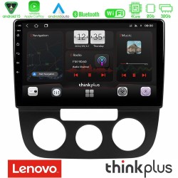 Lenovo Thinkplus Series 4Core Android15 2+32GB  VW Jetta Navigation Multimedia Tablet 10" Με Carplay & Android Auto