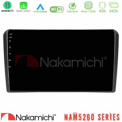 Nakamichi NAM5260 Series 4Core Android13 4+64GB Audi A3 8P Navigation Multimedia Tablet 9" Με Carplay & Android Auto Nakamichi NAM5260 Series 4Core Android13 4+64GB Audi A3 8P Navigation Multimedia Tablet 9" Με Carplay & Android Auto