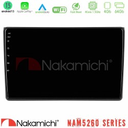 Nakamichi NAM5260 Series 4Core Android13 4+64GB Audi A4 B7 Navigation Multimedia Tablet 9" Με Carplay & Android Auto Nakamichi NAM5260 Series 4Core Android13 4+64GB Audi A4 B7 Navigation Multimedia Tablet 9" Με Carplay & Android Auto