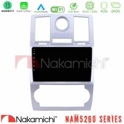 Nakamichi NAM5260 Series 4Core Android13 4+64GB Chrysler 300C Navigation Multimedia Tablet 9" Με Carplay & Android Auto Nakamichi NAM5260 Series 4Core Android13 4+64GB Chrysler 300C Navigation Multimedia Tablet 9" Με Carplay & Android Auto