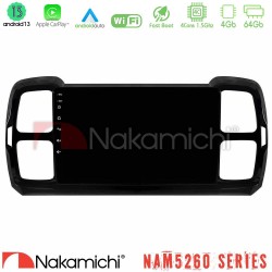 Nakamichi NAM5260 Series Citroen DS5 Aircross 2017-2021 4Core Android13 4+64GB Navigation Multimedia Tablet 9" Με Carplay & Android Auto Nakamichi NAM5260 Series Citroen DS5 Aircross 2017-2021 4Core Android13 4+64GB Navigation Multimedia Tablet 9" Με Carplay & Android Auto