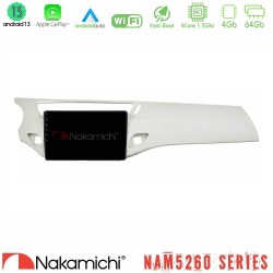 Nakamichi NAM5260 Series 4Core Android13 4+64GB Citroen C3 2009-2016 Navigation Multimedia Tablet 9" Με Carplay & Android Auto Nakamichi NAM5260 Series 4Core Android13 4+64GB Citroen C3 2009-2016 Navigation Multimedia Tablet 9" Με Carplay & Android Auto