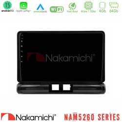 Nakamichi NAM5260 Series 4Core Android13 4+64GB Citroen C3 2016-> Navigation Multimedia Tablet 9" Με Carplay & Android Auto Nakamichi NAM5260 Series 4Core Android13 4+64GB Citroen C3 2016-> Navigation Multimedia Tablet 9" Με Carplay & Android Auto