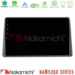 Nakamichi NAM5260 Series 4Core Android13 4+64GB Dacia Duster 2019-> Navigation Multimedia Tablet 10" Με Carplay & Android Auto Nakamichi NAM5260 Series 4Core Android13 4+64GB Dacia Duster 2019-> Navigation Multimedia Tablet 10" Με Carplay & Android Auto