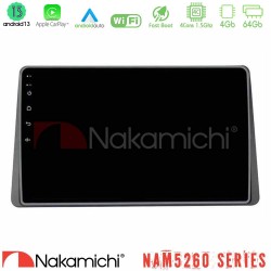 Nakamichi NAM5260 Series Renault Arkana 2019-> 4Core Android13 4+64GB Navigation Multimedia Tablet 10" Με Carplay & Android Auto