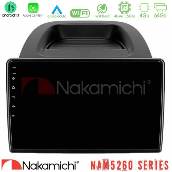 Nakamichi NAM5260 Series 4Core Android13 4+64GB Ford Ecosport 2018-2020 Navigation Multimedia Tablet 10" Με Carplay & Android Auto Nakamichi NAM5260 Series 4Core Android13 4+64GB Ford Ecosport 2018-2020 Navigation Multimedia Tablet 10" Με Carplay & Android Auto
