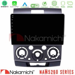 Nakamichi NAM5260 Series 4Core Android13 4+64GB Ford Ranger/Mazda BT50 Navigation Multimedia Tablet 9" Με Carplay & Android Auto Nakamichi NAM5260 Series 4Core Android13 4+64GB Ford Ranger/Mazda BT50 Navigation Multimedia Tablet 9" Με Carplay & Android Auto