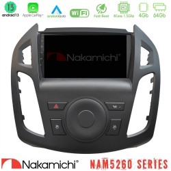 Nakamichi NAM5260 Series 4Core Android13 4+64GB Ford Transit Connect Navigation Multimedia Tablet 9" Με Carplay & Android Auto