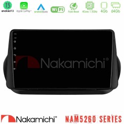 Nakamichi NAM5260 Series 4Core Android13 4+64GB Fiat Fiorino/Citroen Nemo/Peugeot Bipper Navigation Multimedia Tablet 10" Με Carplay & Android Auto Nakamichi NAM5260 Series 4Core Android13 4+64GB Fiat Fiorino/Citroen Nemo/Peugeot Bipper Navigation Multimedia Tablet 10" Με Carplay & Android Auto