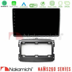 Nakamichi NAM5260 Series 4Core Android13 4+64GB Fiat 500L Navigation Multimedia Tablet 10" Με Carplay & Android Auto Nakamichi NAM5260 Series 4Core Android13 4+64GB Fiat 500L Navigation Multimedia Tablet 10" Με Carplay & Android Auto