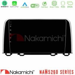 Nakamichi NAM5260 Series 4Core Android13 4+64GB Honda CR-V 2019-> Navigation Multimedia Tablet 10" Με Carplay & Android Auto