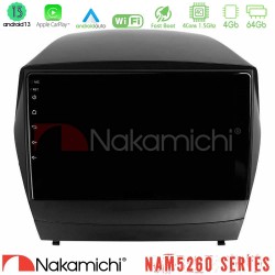 Nakamichi NAM5260 Series 4Core Android13 4+64GB Hyundai IX35 Auto A/C Navigation Multimedia Tablet 9" Με Carplay & Android Auto Nakamichi NAM5260 Series 4Core Android13 4+64GB Hyundai IX35 Auto A/C Navigation Multimedia Tablet 9" Με Carplay & Android Auto