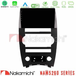 Nakamichi NAM5260 Series 4Core Android13 4+64GB Jeep Commander 2007-2008 Navigation Multimedia Tablet 9" Με Carplay & Android Auto Nakamichi NAM5260 Series 4Core Android13 4+64GB Jeep Commander 2007-2008 Navigation Multimedia Tablet 9" Με Carplay & Android Auto