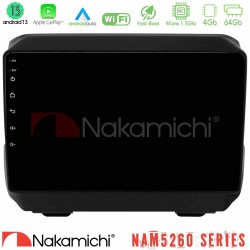 Nakamichi NAM5260 Series 4Core Android13 4+64GB Jeep Wrangler 2018-> Navigation Multimedia Tablet 9" Με Carplay & Android Auto Nakamichi NAM5260 Series 4Core Android13 4+64GB Jeep Wrangler 2018-> Navigation Multimedia Tablet 9" Με Carplay & Android Auto