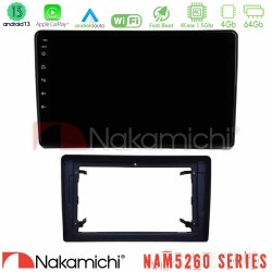 Nakamichi NAM5260 Series 4Core Android13 4+64GB Chrysler / Dodge / Jeep Navigation Multimedia Tablet 10" Με Carplay & Android Auto Nakamichi NAM5260 Series 4Core Android13 4+64GB Chrysler / Dodge / Jeep Navigation Multimedia Tablet 10" Με Carplay & Android Auto
