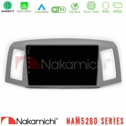 Nakamichi NAM5260 Series 4Core Android13 4+64GB Jeep Grand Cherokee 2005-2007 Navigation Multimedia Tablet 10" Με Carplay & Android Auto Nakamichi NAM5260 Series 4Core Android13 4+64GB Jeep Grand Cherokee 2005-2007 Navigation Multimedia Tablet 10" Με Carplay & Android Auto