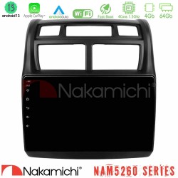 Nakamichi NAM5260 Series 4Core Android13 4+64GB Kia Sportage 2008-2011 Navigation Multimedia Tablet 9" Με Carplay & Android Auto
