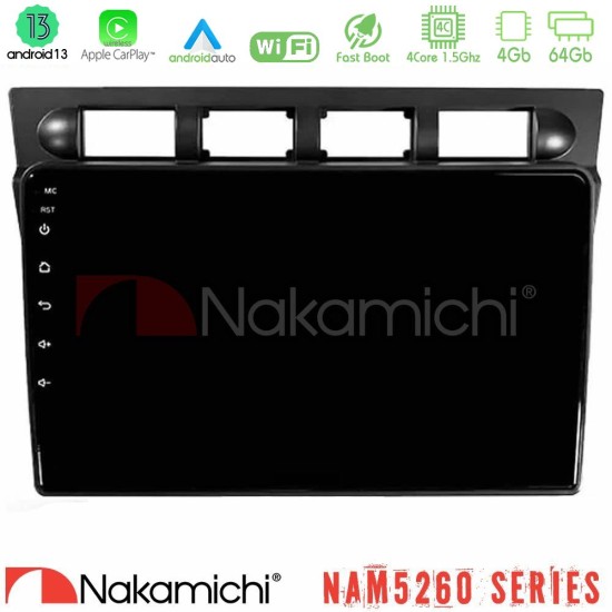 Nakamichi NAM5260 Series Kia Picanto 2004-2007 4Core Android13 4+64GB Navigation Multimedia Tablet 9" Με Carplay & Android Auto Με Carplay & Android Auto Nakamichi NAM5260 Series Kia Picanto 2004-2007 4Core Android13 4+64GB Navigation Multimedia Tablet 9" Με Carplay & Android Auto Με Carplay & Android Auto