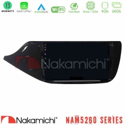 Nakamichi NAM5260 Series 4Core Android13 4+64GB Kia Ceed 2013-2017 Navigation Multimedia Tablet 9" Με Carplay & Android Auto Nakamichi NAM5260 Series 4Core Android13 4+64GB Kia Ceed 2013-2017 Navigation Multimedia Tablet 9" Με Carplay & Android Auto