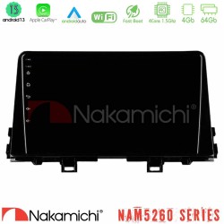 Nakamichi NAM5260 Series 4Core Android13 4+64GB Kia Picanto 2017-2021 Navigation Multimedia Tablet 9" Με Carplay & Android Auto Nakamichi NAM5260 Series 4Core Android13 4+64GB Kia Picanto 2017-2021 Navigation Multimedia Tablet 9" Με Carplay & Android Auto