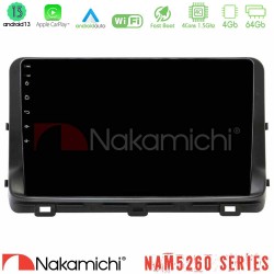 Nakamichi NAM5260 Series 4Core Android13 4+64GB Kia Ceed 2018-2023 Navigation Multimedia Tablet 10" Με Carplay & Android Auto Nakamichi NAM5260 Series 4Core Android13 4+64GB Kia Ceed 2018-2023 Navigation Multimedia Tablet 10" Με Carplay & Android Auto