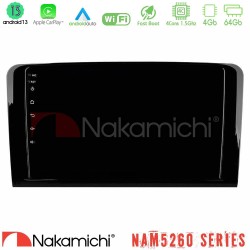 Nakamichi NAM5260 Series 4Core Android13 4+64GB Mercedes ML/GL Class Navigation Multimedia Tablet 9" Με Carplay & Android Auto