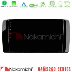 Nakamichi NAM5260 Series 4Core Android13 4+64GB Mercedes R Class Navigation Multimedia Tablet 9" Με Carplay & Android Auto