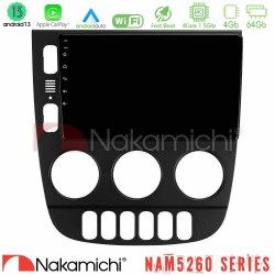 Nakamichi NAM5260 Series 4Core Android13 4+64GB Mercedes ML Class 1998-2005 Navigation Multimedia Tablet 9" Με Carplay & Android Auto
