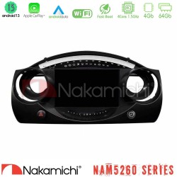 Nakamichi NAM5260 Series 4Core Android13 4+64GB Mini Cooper R50 Navigation Multimedia Tablet 9" Με Carplay & Android Auto