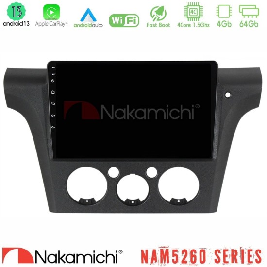 Nakamichi NAM5260 Series 4Core Android13 4+64GB Mitsubishi Outlander 2002 – 2007 Navigation Multimedia Tablet 10" Με Carplay & Android Auto Nakamichi NAM5260 Series 4Core Android13 4+64GB Mitsubishi Outlander 2002 – 2007 Navigation Multimedia Tablet 10" Με Carplay & Android Auto