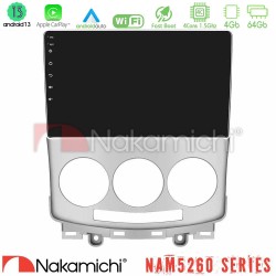 Nakamichi NAM5260 Series Mazda 5 2004-2010 4Core Android13 4+64GB Navigation Multimedia Tablet 9" Με Carplay & Android Auto