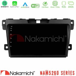 Nakamichi NAM5260 Series 4Core Android13 4+64GB Mazda CX-7 2007-2011 Navigation Multimedia Tablet 9" Με Carplay & Android Auto