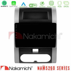 Nakamichi NAM5260 Series 4Core Android13 4+64GB Nissan X-Trail T31 Navigation Multimedia Tablet 10" Με Carplay & Android Auto