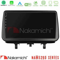 Nakamichi NAM5260 Series Opel Meriva B 2010-2017 4Core Android13 4+64GB Navigation Multimedia Tablet 9" Με Carplay & Android Auto