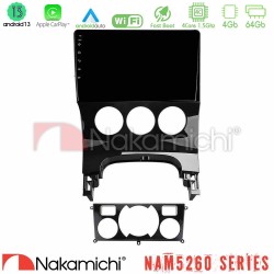 Nakamichi NAM5260 Series 4Core Android13 4+64GB Peugeot 3008 AUTO A/C Navigation Multimedia Tablet 9" Με Carplay & Android Auto