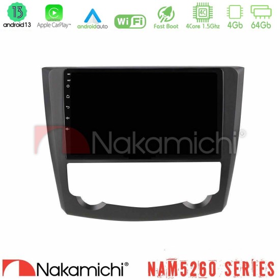 Nakamichi NAM5260 Series 4Core Android13 4+64GB Renault Kadjar Navigation Multimedia Tablet 9" Με Carplay & Android Auto