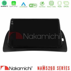 Nakamichi NAM5260 Series 4Core Android13 4+64GB Renault Kangoo 2013-2018 Navigation Multimedia Tablet 9" Με Carplay & Android Auto