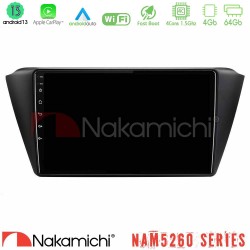 Nakamichi NAM5260 Series 4Core Android13 4+64GB Skoda Fabia 2015-2021 Navigation Multimedia Tablet 9" Με Carplay & Android Auto Nakamichi NAM5260 Series 4Core Android13 4+64GB Skoda Fabia 2015-2021 Navigation Multimedia Tablet 9" Με Carplay & Android Auto