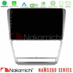 Nakamichi NAM5260 Series 4Core Android13 4+64GB Skoda Octavia 5 Navigation Multimedia Tablet 10" Με Carplay & Android Auto Nakamichi NAM5260 Series 4Core Android13 4+64GB Skoda Octavia 5 Navigation Multimedia Tablet 10" Με Carplay & Android Auto