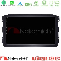 Nakamichi NAM5260 Series 4Core Android13 4+64GB Smart 451 Navigation Multimedia Tablet 9" Με Carplay & Android Auto Nakamichi NAM5260 Series 4Core Android13 4+64GB Smart 451 Navigation Multimedia Tablet 9" Με Carplay & Android Auto