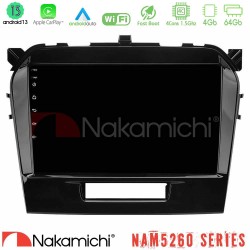 Nakamichi NAM5260 Series 4Core Android13 4+64GB Suzuki Vitara 2015-2024 Navigation Multimedia Tablet 9" Με Carplay & Android Auto Nakamichi NAM5260 Series 4Core Android13 4+64GB Suzuki Vitara 2015-2024 Navigation Multimedia Tablet 9" Με Carplay & Android Auto