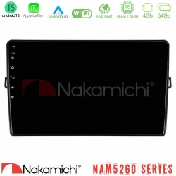 Nakamichi NAM5260 Series 4Core Android13 4+64GB Toyota Auris Navigation Multimedia Tablet 10" Με Carplay & Android Auto Nakamichi NAM5260 Series 4Core Android13 4+64GB Toyota Auris Navigation Multimedia Tablet 10" Με Carplay & Android Auto