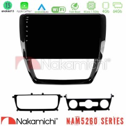 Nakamichi NAM5260 Series 4Core Android13 4+64GB VW Jetta Navigation Multimedia Tablet 10" Με Carplay & Android Auto Nakamichi NAM5260 Series 4Core Android13 4+64GB VW Jetta Navigation Multimedia Tablet 10" Με Carplay & Android Auto