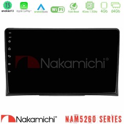 Nakamichi NAM5260 Series 4Core Android13 4+64GB VW Transporter 2003-2015 Navigation Multimedia Tablet 9" Με Carplay & Android Auto Nakamichi NAM5260 Series 4Core Android13 4+64GB VW Transporter 2003-2015 Navigation Multimedia Tablet 9" Με Carplay & Android Auto